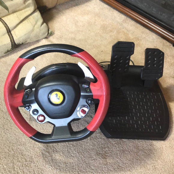 thrustmaster ferrari 458 spider racing wheel for xbox one